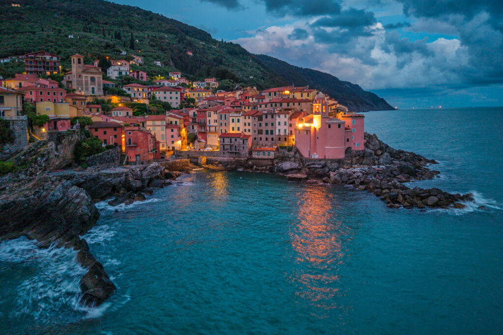 Tellaro al tramonto
